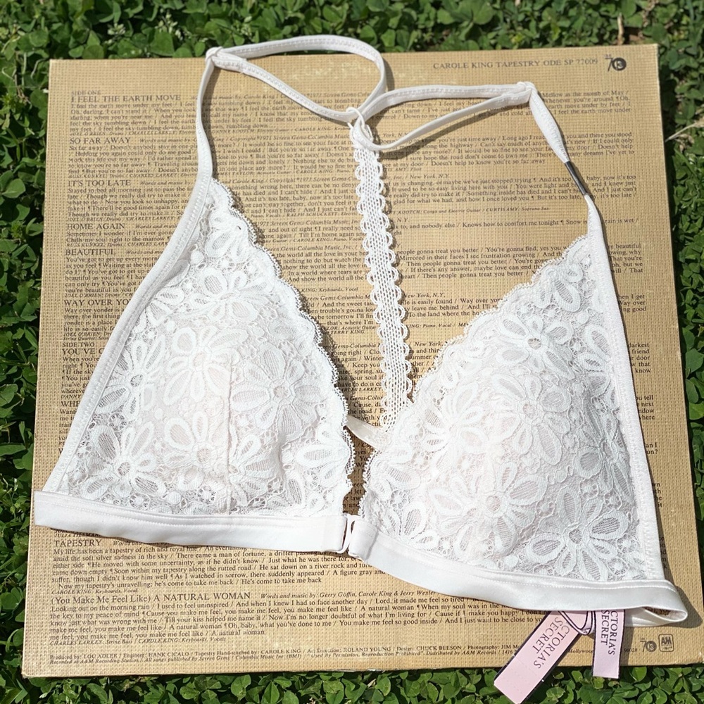 NWT - Victoria’s Secret Triangle Lace Bralette